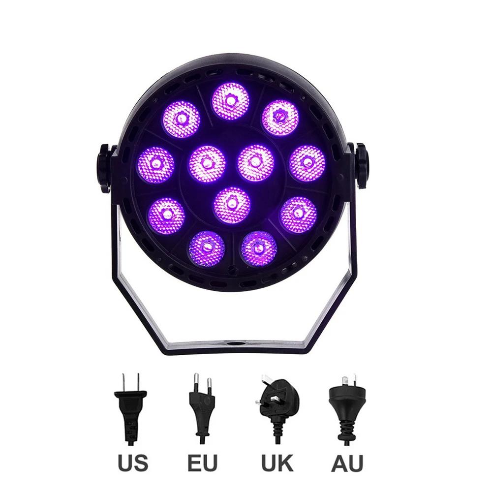 Ƽ, KTV, ȥ ǳ  , EU, US, UK, AU ÷, 12 LED  Ʈ, UV  ÷ AC100-245V DMX